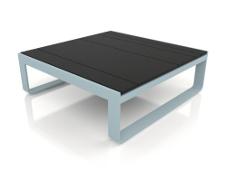 Table basse 90 (DEKTON Domoos, Bleu gris)