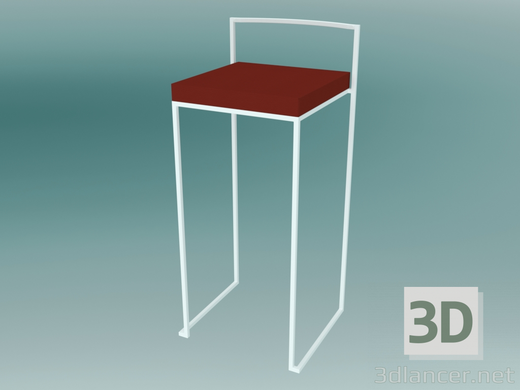 modèle 3D Tabouret de bar empilable CUBA + CUBO (S62 H75) - preview