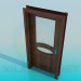 3d model Wooden door - preview