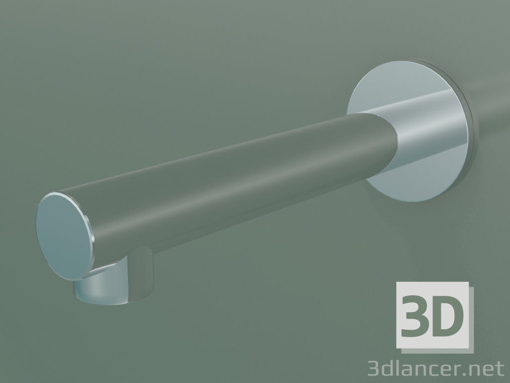 3D Modell Badeauslauf (72410000) - Vorschau