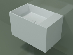 Wall-mounted washbasin (02UN32102, Glacier White C01, L 60, P 36, H 36 cm)