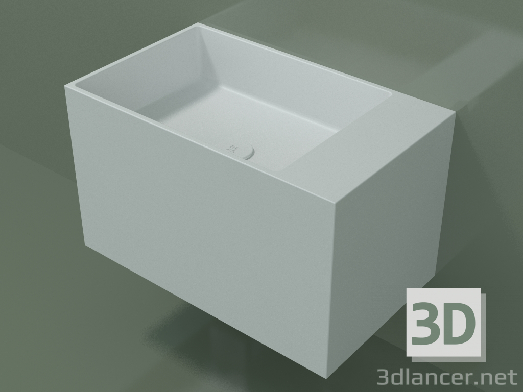 3d model Lavabo de pared (02UN32102, Glacier White C01, L 60, P 36, H 36 cm) - vista previa