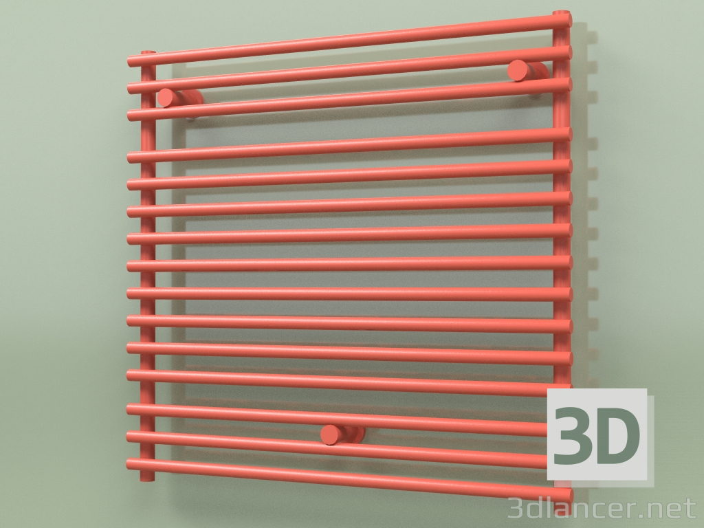 3d model Heated towel rail - Santorini (SAN 07 750 mm, RAL - 2002) - preview