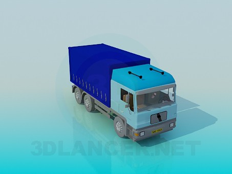 modèle 3D Camion - preview