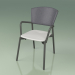 3d model Chair 021 (Metal Smoke, Gray, Polyurethane Resin Gray) - preview