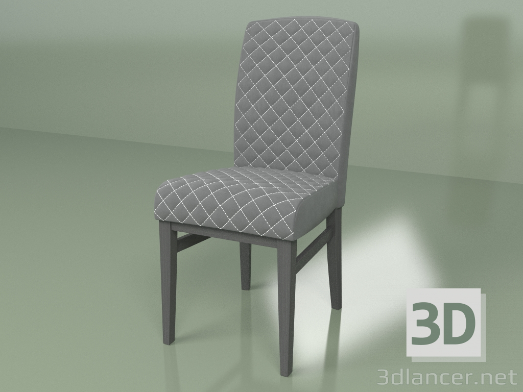 modèle 3D Chaise Titto (Noir) - preview