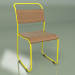 Modelo 3d Chair Church (amarelo fosco) - preview