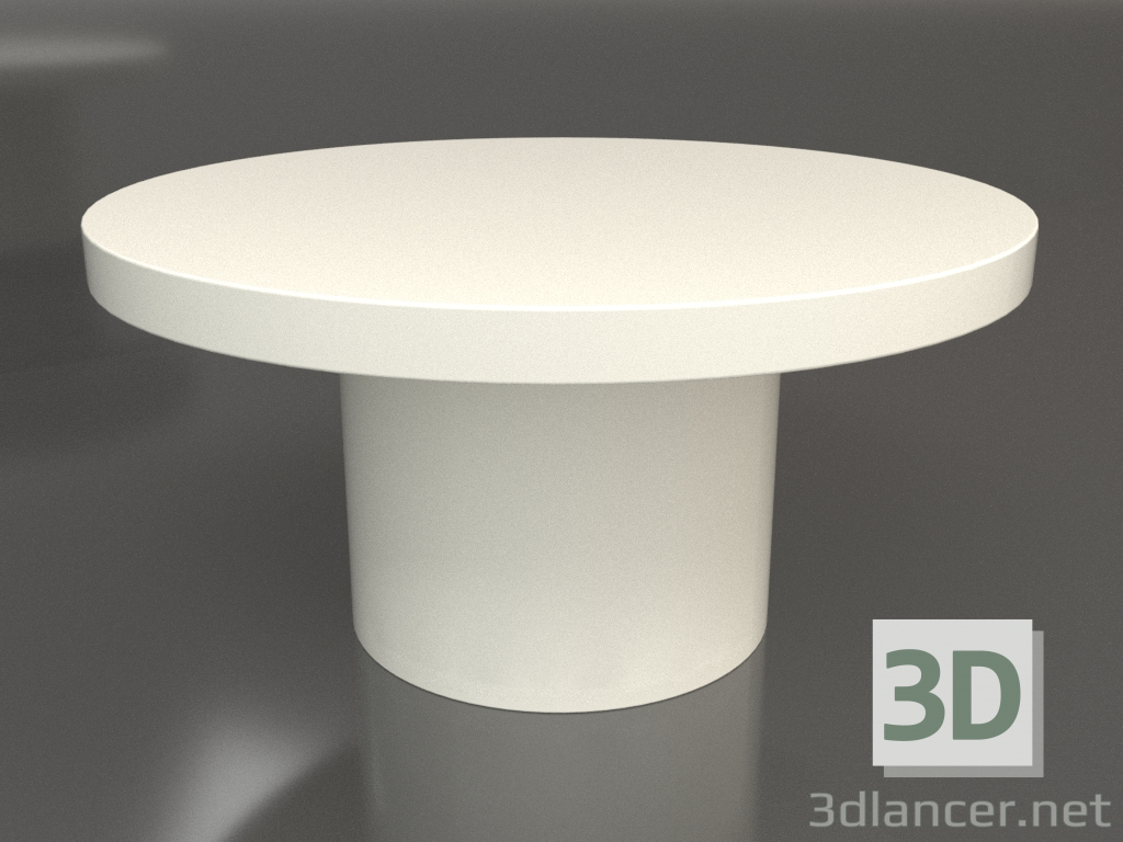 3d model Mesa de centro JT 021 (D=800x400, color plástico blanco) - vista previa