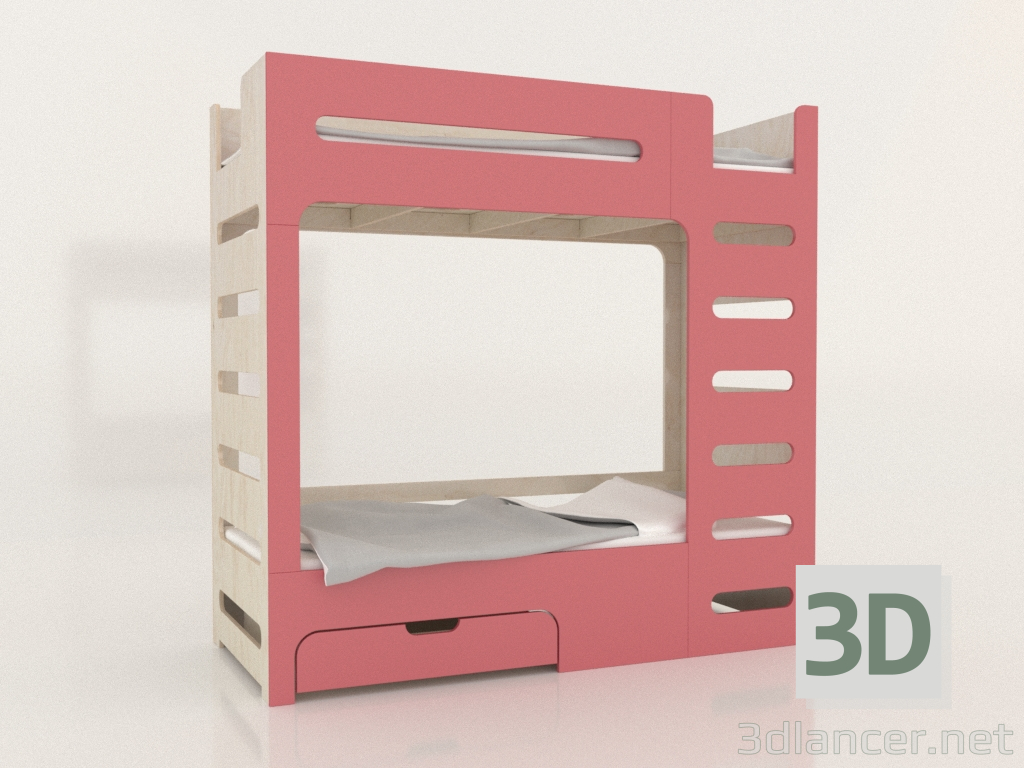 3D Modell Etagenbett MOVE ER (UEMER1) - Vorschau