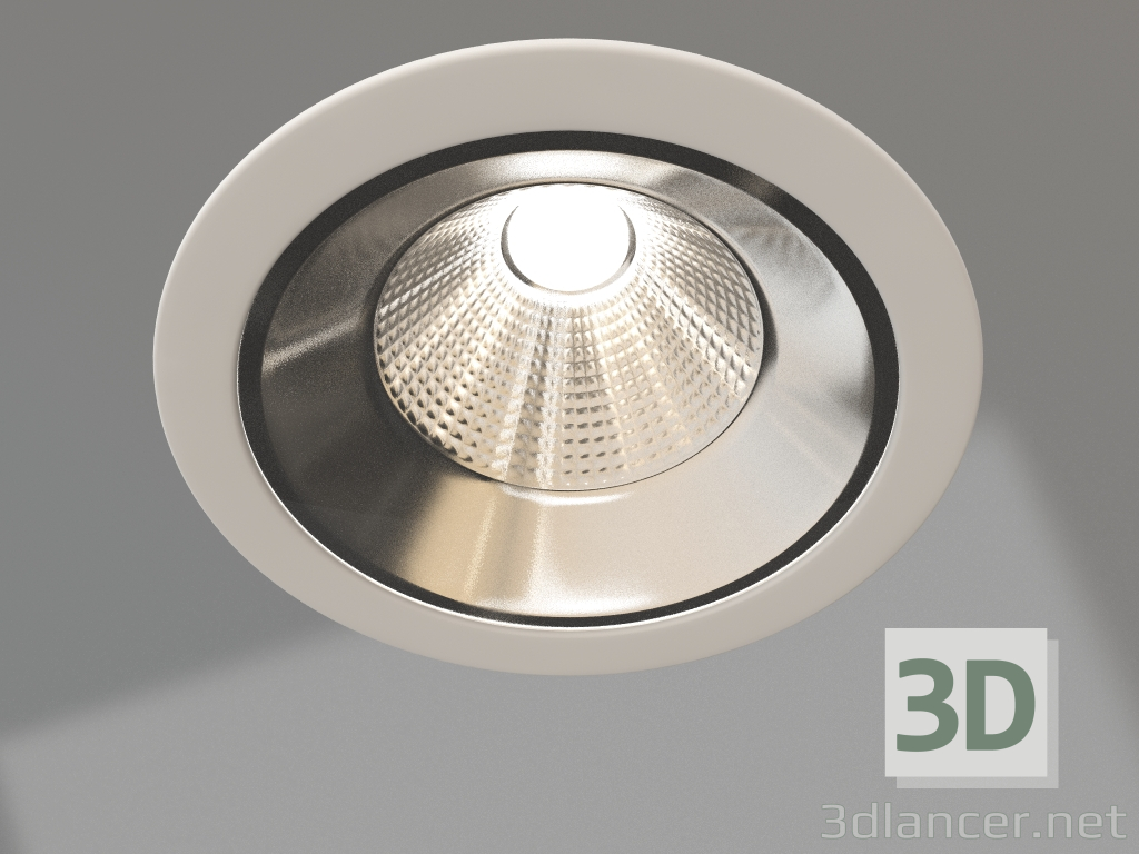 Modelo 3d Lâmpada LTD-LEGEND-R115-10W Warm3000 (WH, 50°) - preview