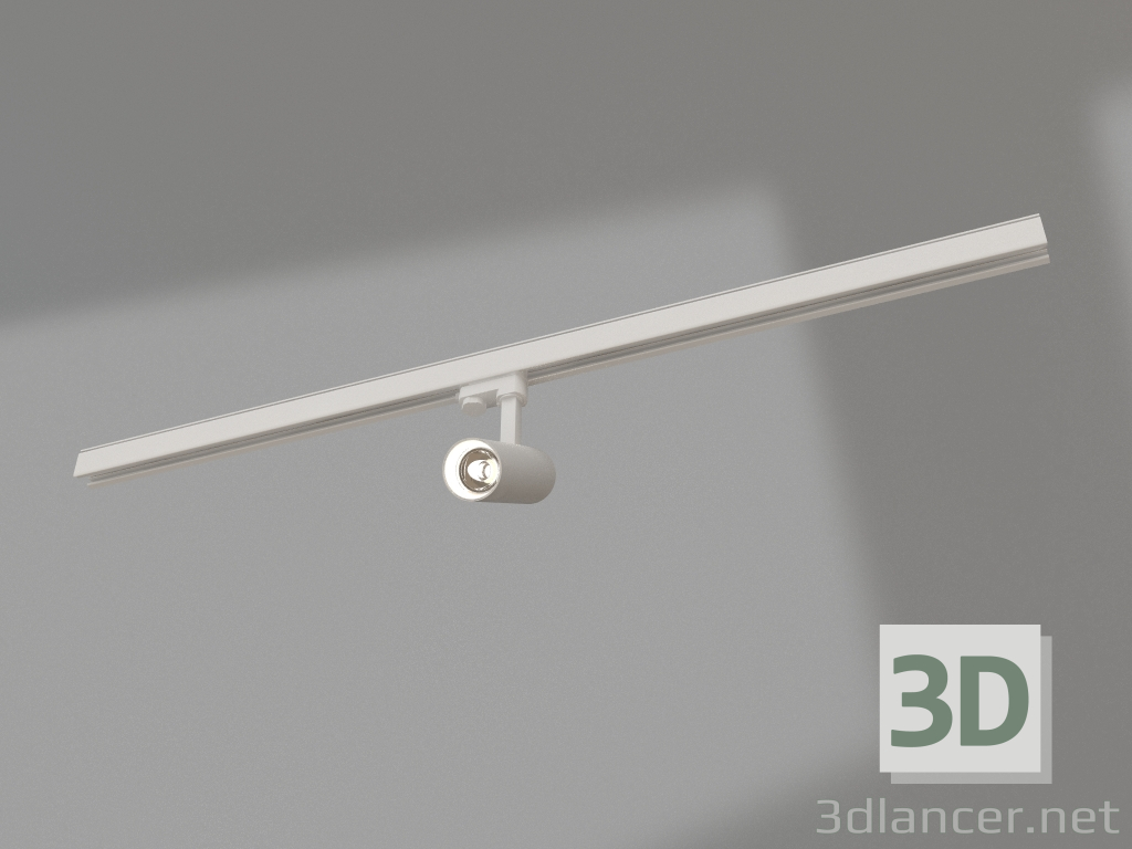 modello 3D Lampada LGD-GERA-4TR-R55-10W Day4000 (WH, 24 gradi, 230V, DALI) - anteprima