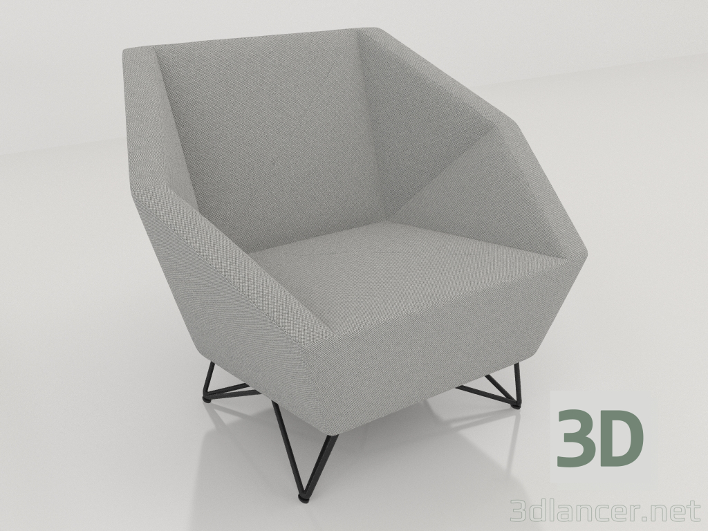 Modelo 3d Poltrona - preview