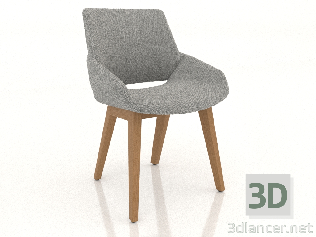 modello 3D Sedia - anteprima