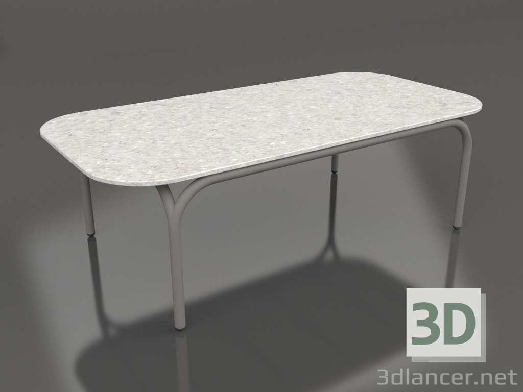 3d модель Кофейный стол (Quartz grey, DEKTON Sirocco) – превью