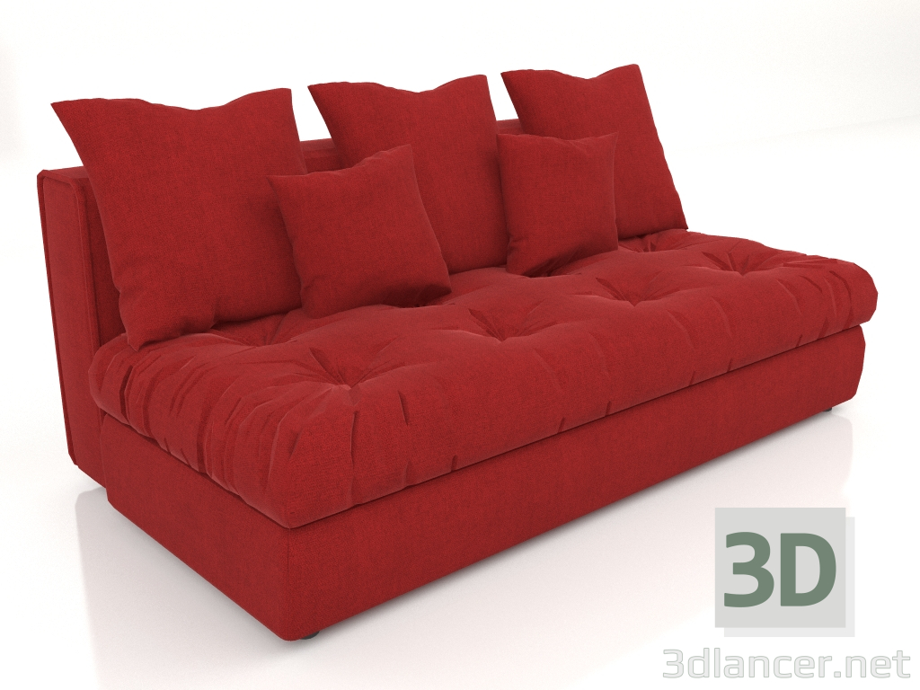 3d model Sofa module Vegas 6 - preview