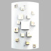 3d model Sconce Pioggia MB1102601-2A White - preview