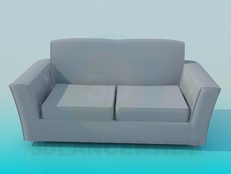 3D Modell Sofa - Vorschau