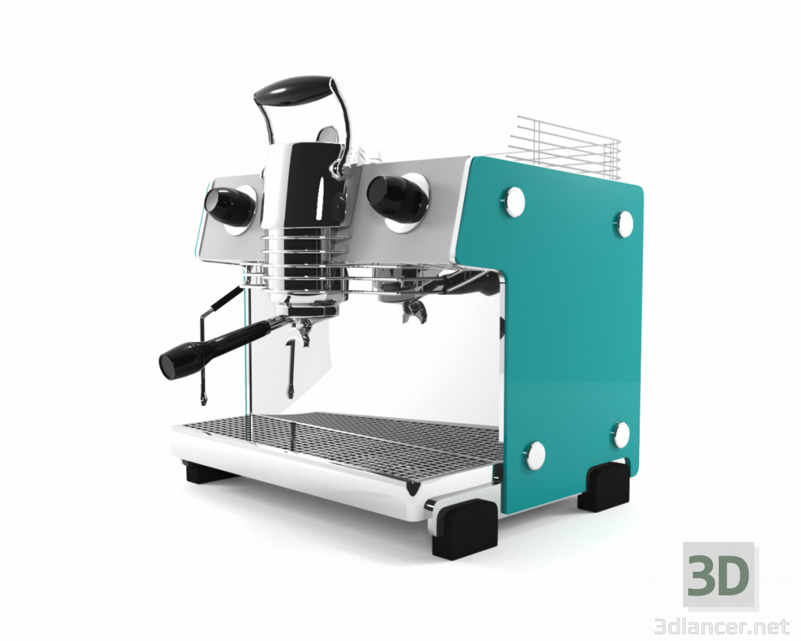 3D Modell Espressomaschine - Vorschau