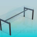 3d model Glass coffee table - preview