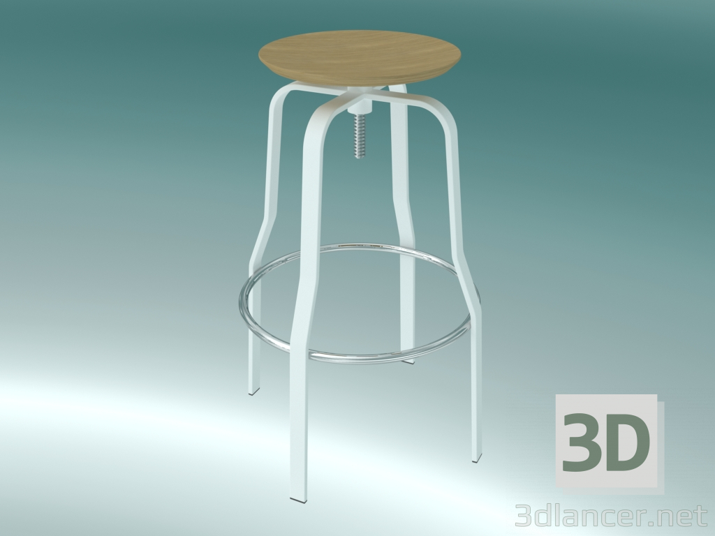 modèle 3D Tabouret GIRO (S106) - preview