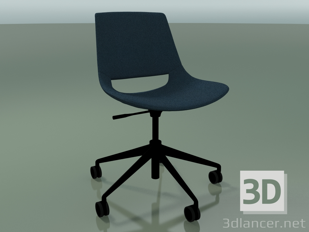 3D modeli Sandalye 1217 (5 tekerlekli, döner, kumaş döşeme, V39) - önizleme