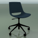 3d model Chair 1217 (5 wheels, swivel, fabric upholstery, V39) - preview