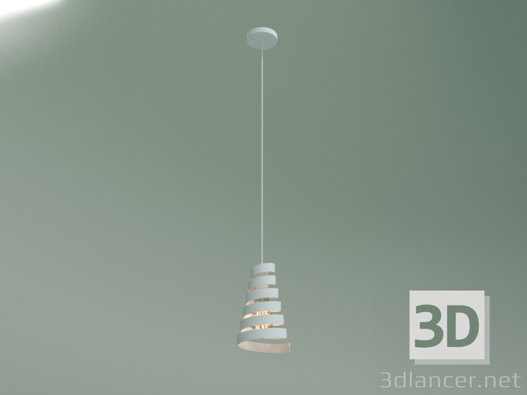 3d model Pendant lamp Storm 50058-1 (white) - preview