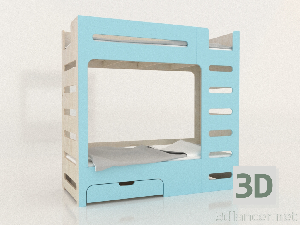 modello 3D Letto a castello MOVE ER (UBMER1) - anteprima