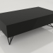 3D Modell Rechteckiger Couchtisch - Vorschau