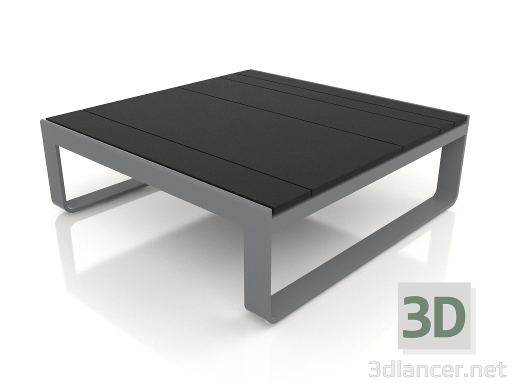 Modelo 3d Mesa de centro 90 (DEKTON Domoos, Antracite) - preview