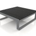 3D Modell Couchtisch 90 (DEKTON Domoos, Anthrazit) - Vorschau