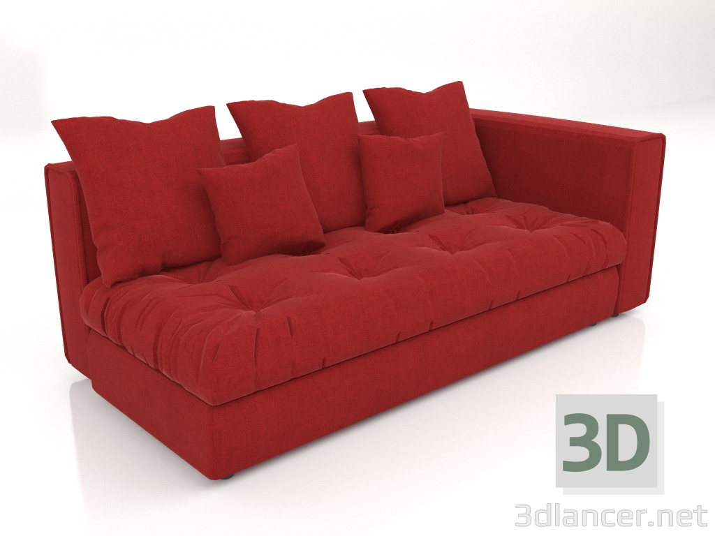 3d model Sofa module Vegas 7 - preview