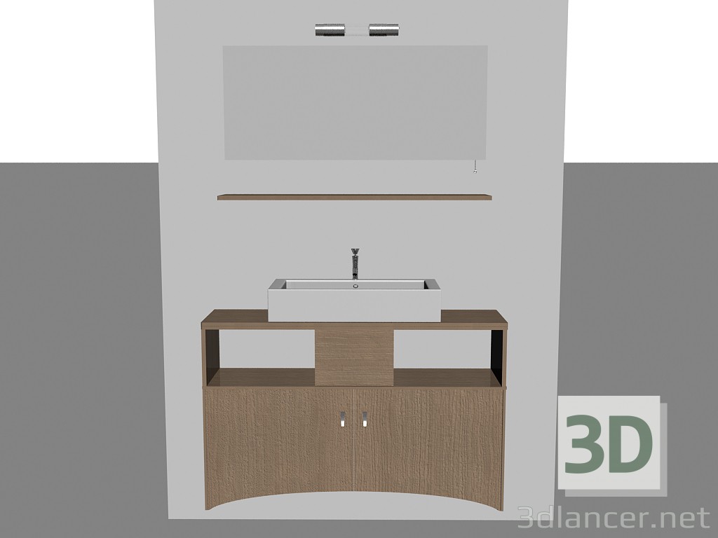 3D modeli Banyo (şarkı 6) için modüler sistem - önizleme