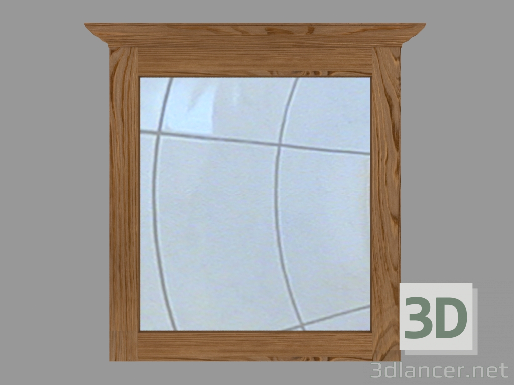 3d model The mirror is small (PRO.066.XX 77x74x6cm) - preview