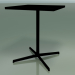 3d model Square table 5508, 5528 (H 74 - 59x59 cm, Black, V39) - preview