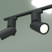 3d model LED track light LTB33 (black) - preview