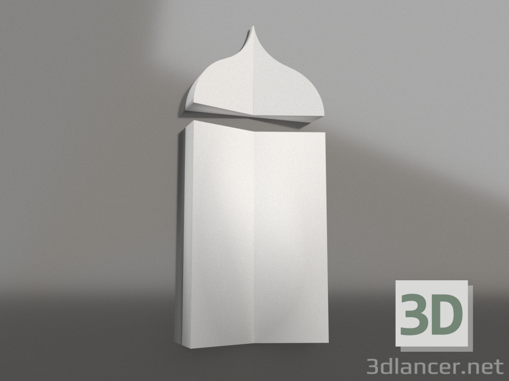 3D modeli 3 boyutlu panel Kristal senfoni A - önizleme