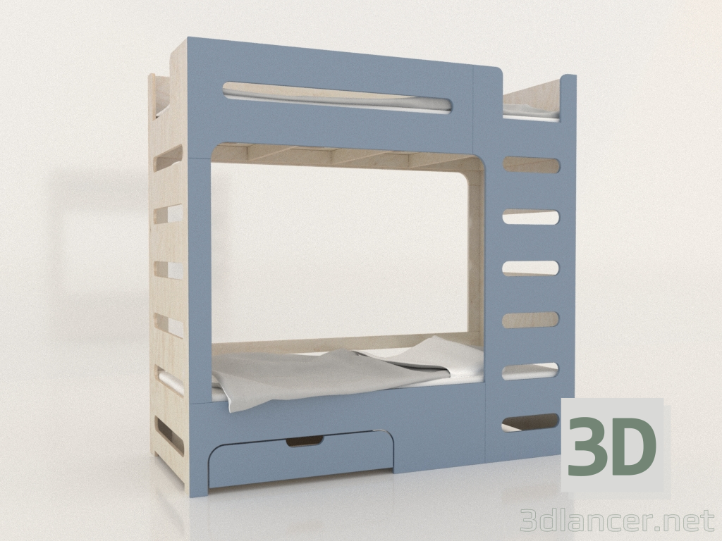 modello 3D Letto a castello MOVE ER (UAMER1) - anteprima