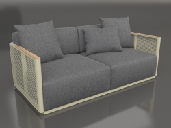 2-Sitzer-Sofa (Gold)