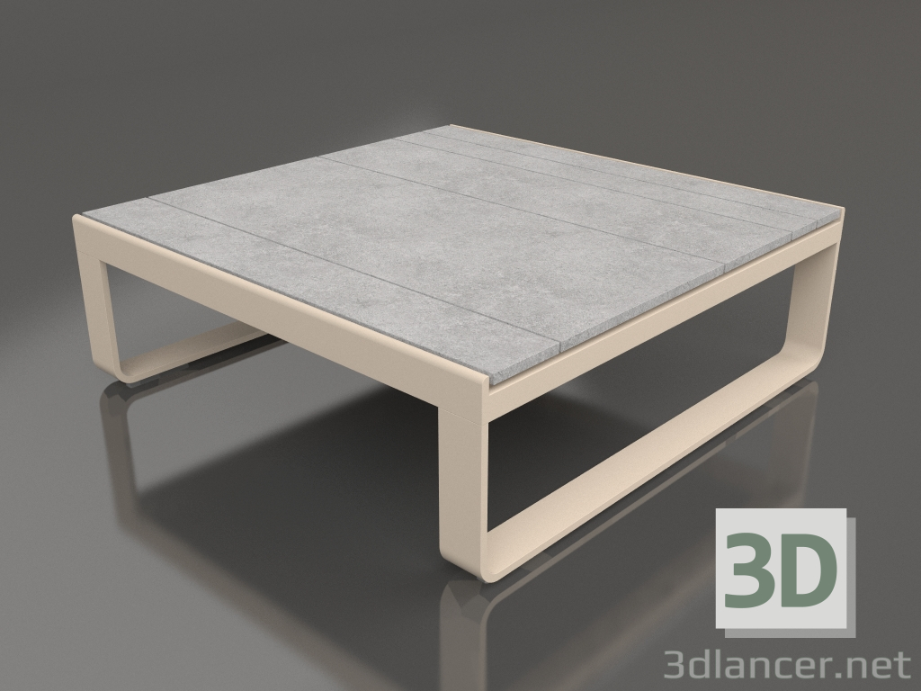 3d model Mesa de centro 90 (DEKTON Kreta, Arena) - vista previa