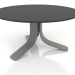 3d model Coffee table Ø80 (Anthracite, DEKTON Domoos) - preview