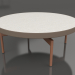 modèle 3D Table basse ronde Ø90x36 (Bronze, DEKTON Sirocco) - preview