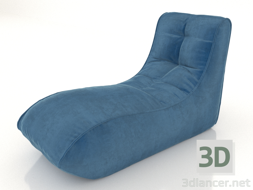 3D Modell Pouf Proud (Stoff 2) - Vorschau