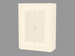 Cabinet porte 2 avec une base au sol (motifs)