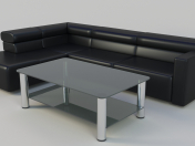 Sofa and coffee table