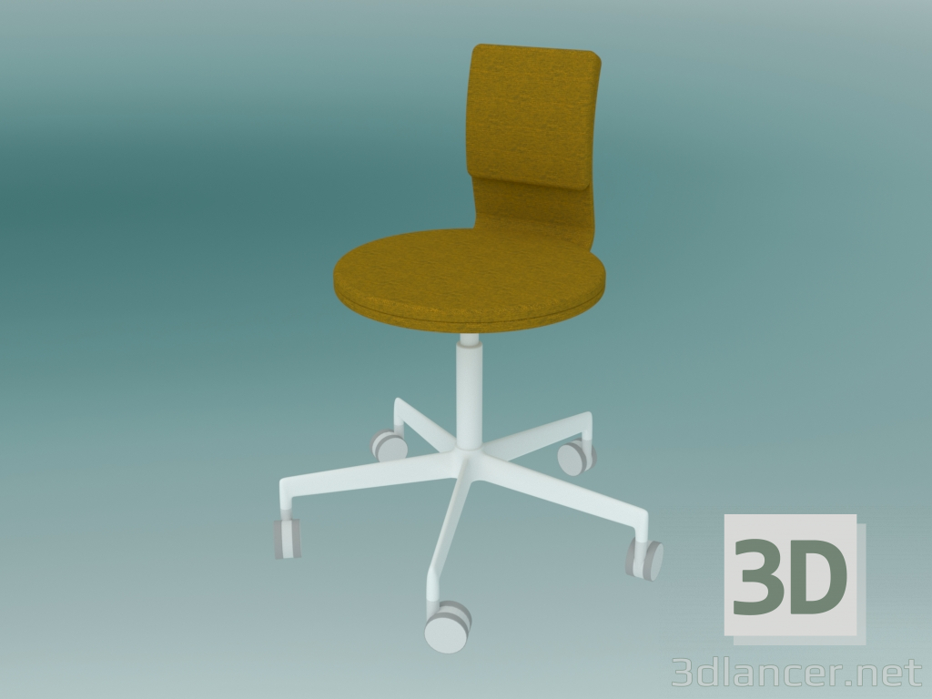 3d model Taburete con respaldo LAB (S70) - vista previa