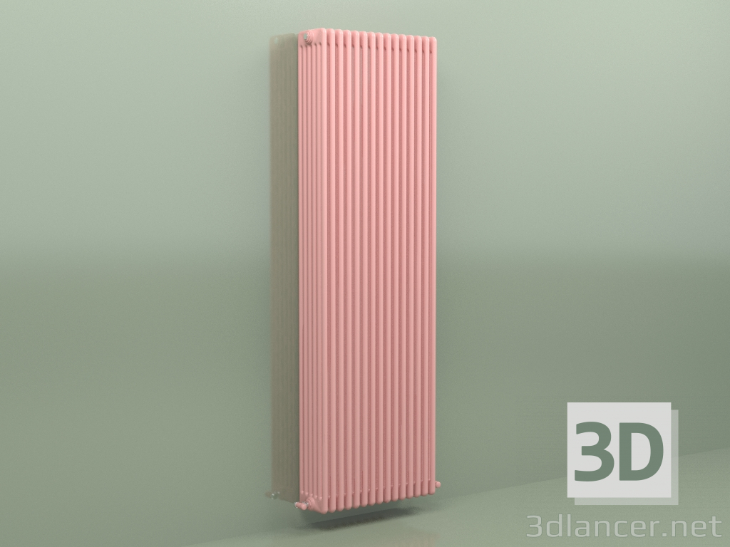 3d model Radiador TESI 6 (H 2200 15EL, Rosa - RAL 3015) - vista previa