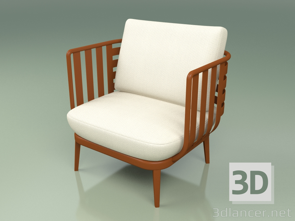 3d model Sofa 001 (Metal Rust) - preview