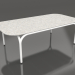 Modelo 3d Mesa de centro (Branco, DEKTON Sirocco) - preview