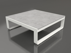 Table basse 90 (DEKTON Kreta, Gris agate)